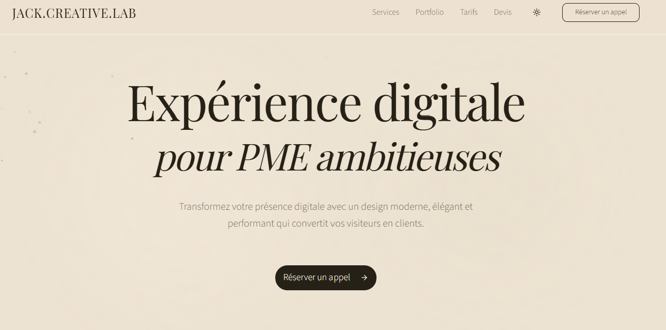 JACK.CREATIVE.LAB - Création d'entreprise